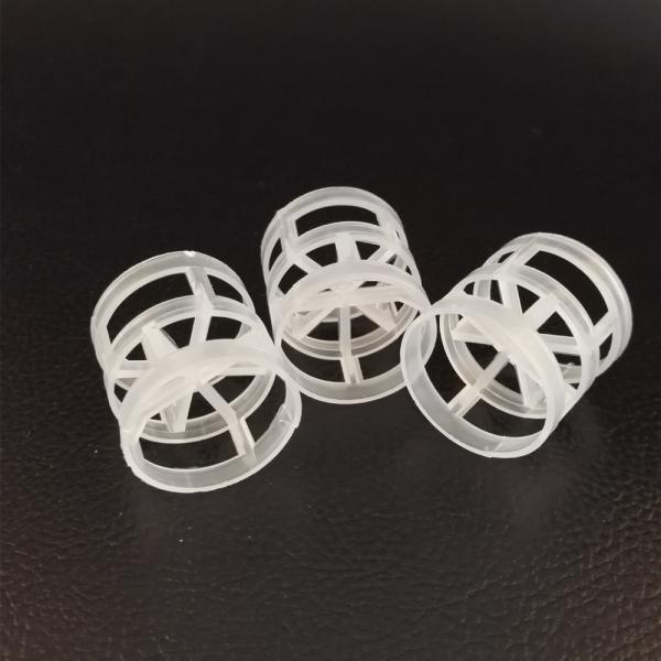 China 100% Virgin Polypropylene Plastic Random Tower Packing Pall ring 25mm wholesale