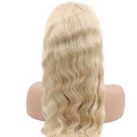 China Brazilian Glueless Full Lace Wigs , Blonde Human Hair Wigs 130% Density on sale