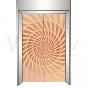 0.3-3mm Elevator Stainless Steel Sheet JIS Standard Bronze Coating Mirror Finish Etched