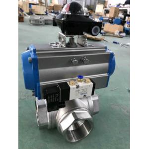 3 Way Ball Valve Pneumatic Actuator Manufacturers DIN3337