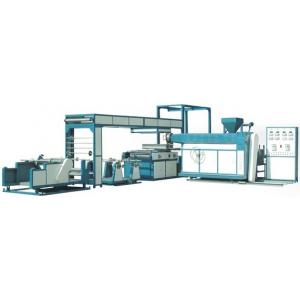 Multifunctional Laminating Plastic Bag Manufacturing Machine Six Stations For Material Feeding