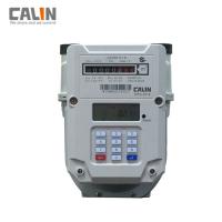 Steel Prepaid Electronic Gas Meter G1.6 / G2.5 / G4 , Low Credit Warning