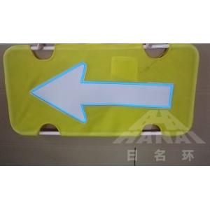 China Iron Support Customized Reflective Traffic Signs Outdoor Light Emitting supplier