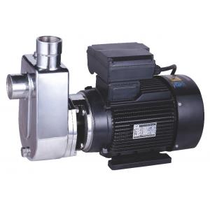 China Electric Stainless Steel Self Priming Pump , Self Priming Submersible Pump Copper Wire supplier