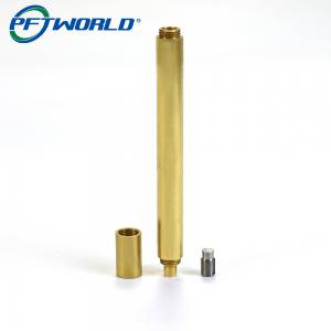 China Custom Logo Brass Machined Components For Office Supplies supplier