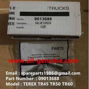 TEREX 09013688 VALVE CHECK NHL DUMP TRUCK MINING QUARRY TR50 TR60 TR70