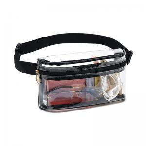 Customized Stadium Approved Clear Belt Bag Fanny Pack for Women Waterproof Clear Waist Bag for Sports Travel