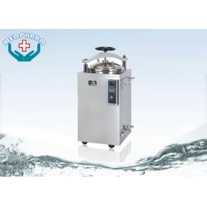 Touch Screen Vertical Medical Autoclave Sterilizer With Digital Display And Two Baskets
