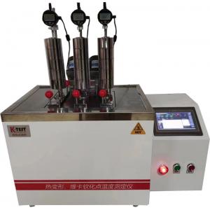 Thermal Deformation Hdt Vicat Testing Machine Computerised With Test Stand Lifting System