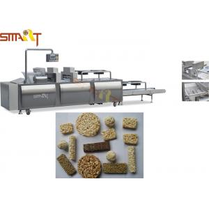 China SS 304 Granola Bar Press Machine Puff Snack Food Processing For 200-300kg / Hr Capacity supplier