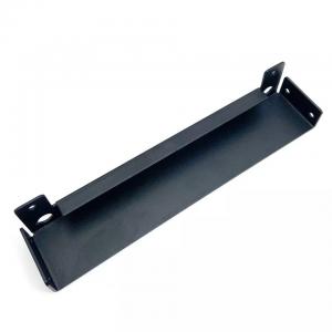 Custom Sheet Metal Fabrication Aluminum Alloy Stamping Parts With Black Powder Coating