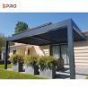 Motorised Outdoor Gazebo Modern Aluminium Louvre Roof Bioclimatic Pergola