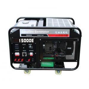 Chongqing Power Electric 15kw portable gasoline generator set air cooling engine 2 cylinder