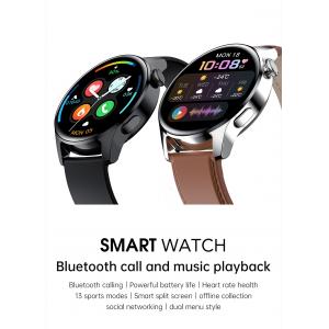 China IP67 Bluetooth Call Smart Bracelet 260mAh Music Player Silicone Wristband supplier