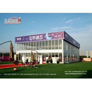 China Waterproof Outdoor Event Tents  , Insulated Thermal Roof Cube Tent supplier