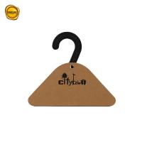 China Customized Cardboard Hanger With Plastic Hook For Pet Clothes on sale