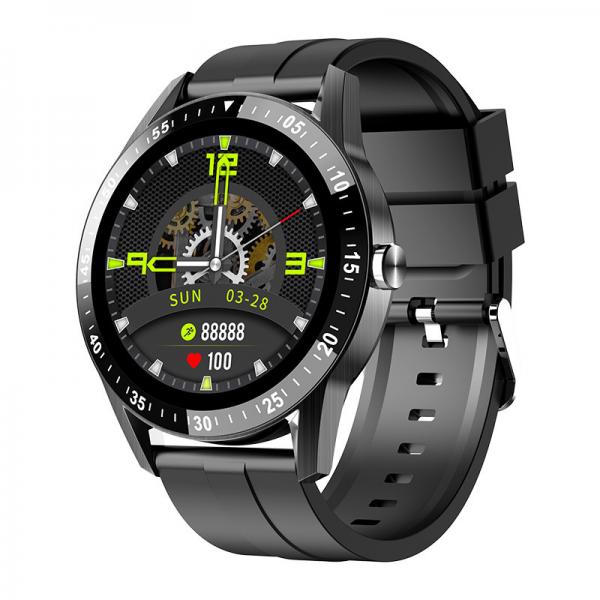 230mAh PHY6202 Round Screen Smartwatch With Bluetooth Calling BLE3.0