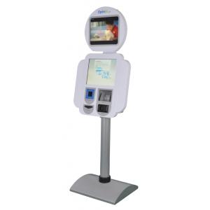 Free Standing Kiosk for Ticketing / Card Printing, Tel / Transport Card Recharging