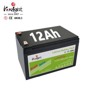 Bms Solar Lithium Phosphate Batteries 12.8 V 12ah Lifepo4 Battery Cell