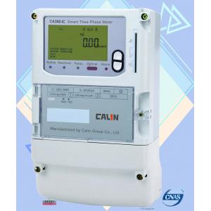 Card Type Prepay Electric Meters / Encryption Load Switch 3 Phase Power Meter