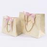 China Minimalist Design Paper Shopping Bags With Handles Scratch Resistant wholesale