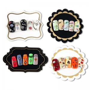 FSC BSCI Specialty Paper Display Card For Nail Cosmetology Products