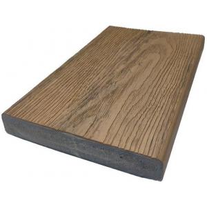 Raw Material ECO-friendly PVC Wood Plastic Composite Decking with Realistic Wood Look