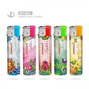 China Customized Normal Label-Colorful Electronic Lighter for Customized Electronic Lighter supplier