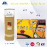 China Peinture de jet acrylique de graffiti d'aérosol d'art de couleur multi pour la surface en métal/plastique/mur wholesale