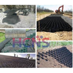 ASTM Perforated Geocell For Road Construction Soil Stabilization