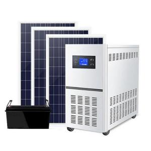 China CE Off Grid Solar System 5000W Solar Panel Kit For Outdoor Camping supplier