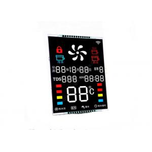 China Silkscreen VA Negative LCD Display / Industrial LCD Monochrome Screen Module For Equipment supplier