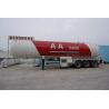 China AARANO 56CBM LPG Delivery Truck , Customized Tri - Axle LPG Tank Trailer 25t wholesale