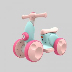 Bubble Device Wheel Balancing And Alignment For Ride On Toy Scooter