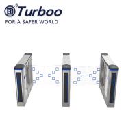 China Office Security Swing Electronic Turnstile Gates Mechanical Anti - Pinch Function on sale