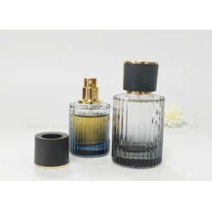 China Cosmetic Clear 1oz Perfume Bottle Empty With Borosilicate Glass Technique wholesale