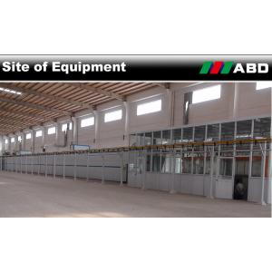 ABD Automated Powder Coating Line Surface Treatment 10-50KW