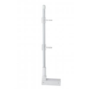 China Pop Retail Magnetic Sign Holders Substantial Hooks with 250mm Aluminium Pipe supplier