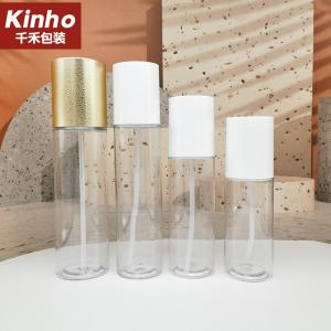 Full Cap Cosmetic PET Bottle Spray Lotion Serum Bottle Refillable 30ml - 200ml