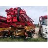Sany Second Hand Truck Mounted Concrete Pump With 52m Volvo Placing Boom