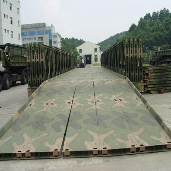 Tracked Load 50t Bailey Bridge Compact Panel Modular Steel Bridge