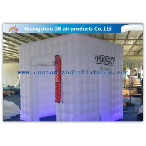Party / Wedding Inflatable Booth Tent 16 Led Light Colors With Remote Controller