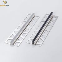 China Stainless Steel Movement Joint Profiles 8k Mirror For Concrete Flooring OEM on sale