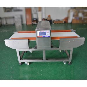 China High Sensitive Freezing Food Industry Metal Detectors With Conveyor Belt 40m/min supplier
