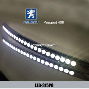 Peugeot 408 DRL LED Daytime Running Light car daylight wholesale company
