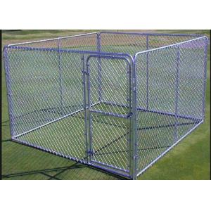 1.8m Height Strong Large Metal Dog Kennel Portable Dog Fence For Camping