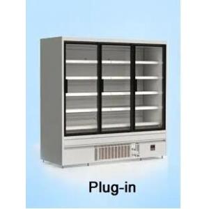 Stand Up Glass Freezer Plug In Type Upright Display Coolers