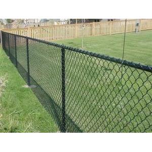 China Metal Frame Galvanized Chain Link Fence Panels With 2-2.5mm Wire Diameter supplier