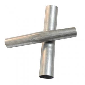 Hoop House Bend Galvanized Pipe Q345 Coarse Fine Threaded Gray Steel