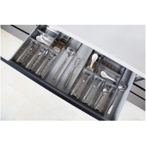 China Kitchen Expandable Cutlery Silverware Drawer Organizer wholesale